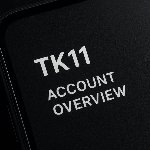 TK11 account overview